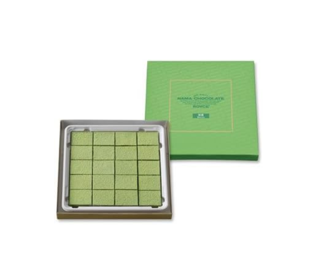 Raw Chocolate Matcha Flavor 20 pieces box § By JAPAN GUGU